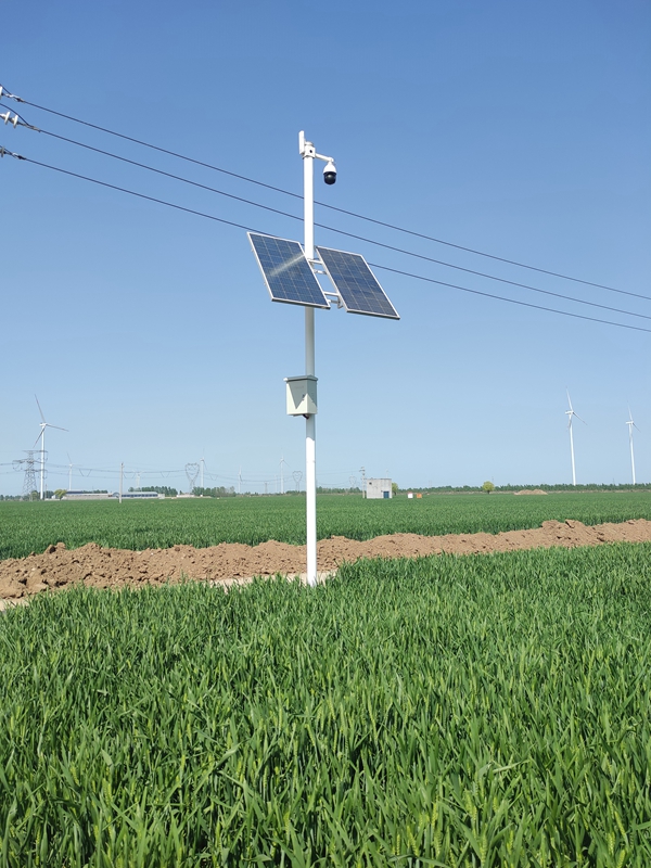 Henan Zhengzhou agricultural bureau uses Jichuang technology solar wireless monitoring system