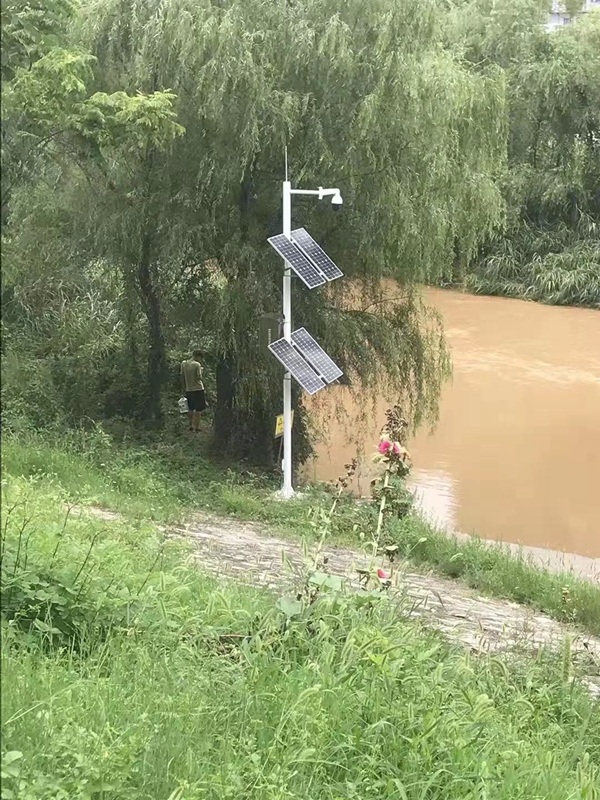 Solar wireless monitoring system of Jichuang technology for Weihe River Administration Bureau in Xi'an, Shaanxi
