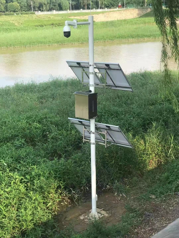 Jichuang technology solar wireless monitoring system for Jingwei River Administration Bureau in Xi'an, Shaanxi