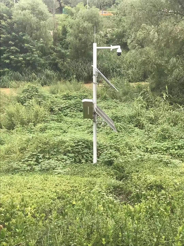 Jichuang technology solar wireless monitoring system for jingweihe Environmental Protection Bureau in Xi'an, Shaanxi