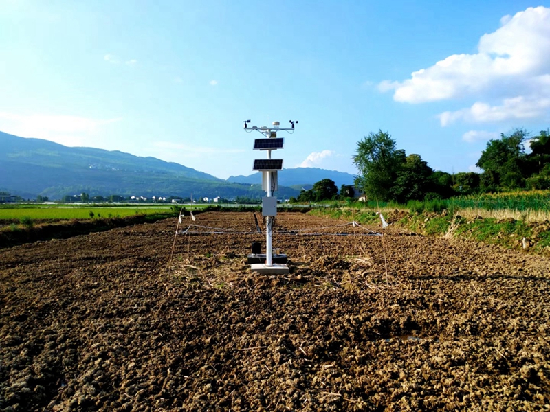 陕西渭南农业局用集创科技太阳能供电环境监测系统