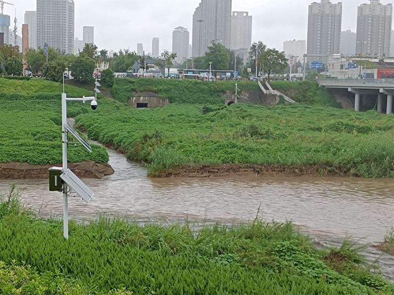 陕西西安浐灞水务局用集创科技太阳能供电无线监控系统