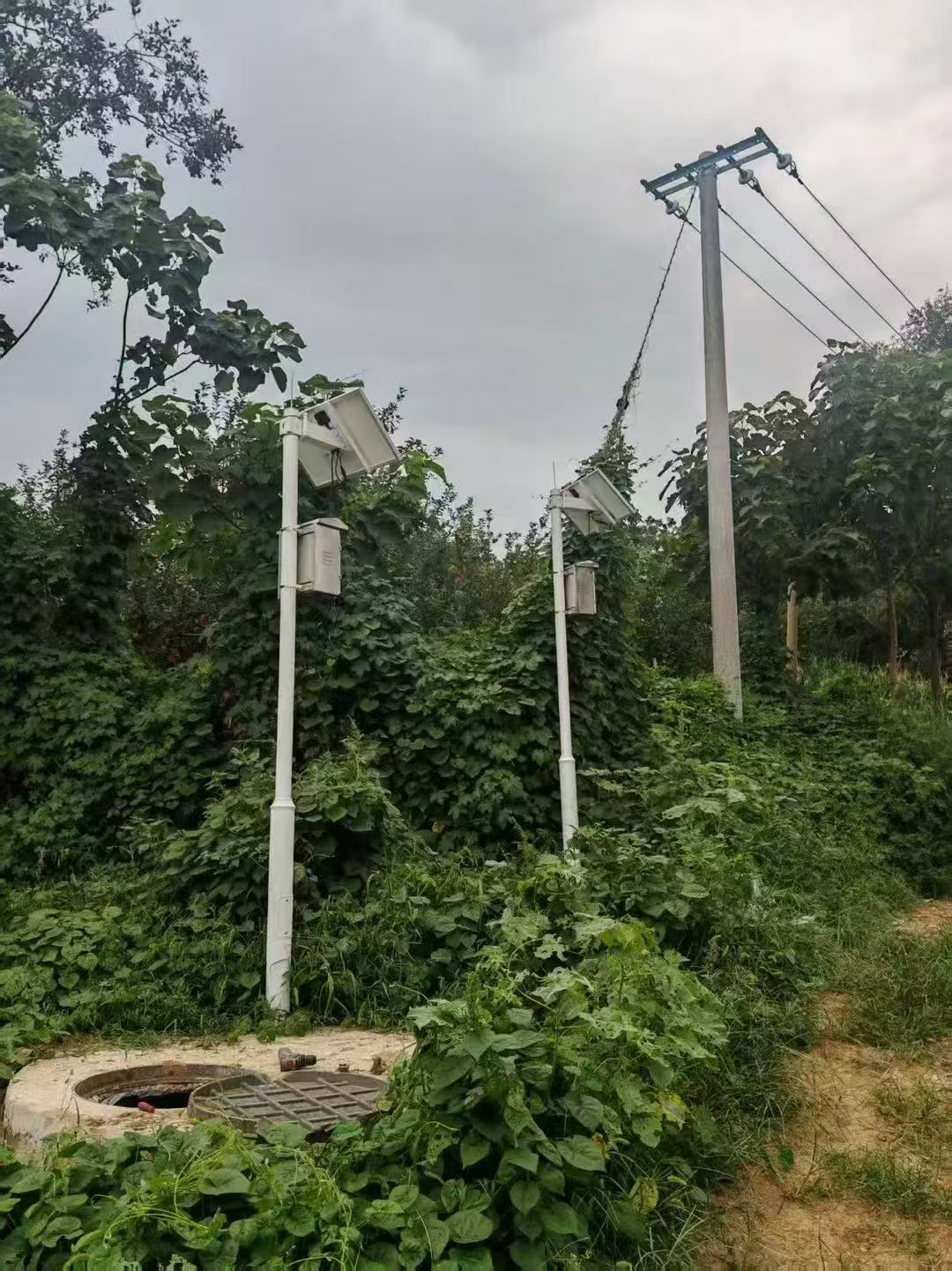 三门峡水利枢纽智慧农业灌溉太阳能供电系统