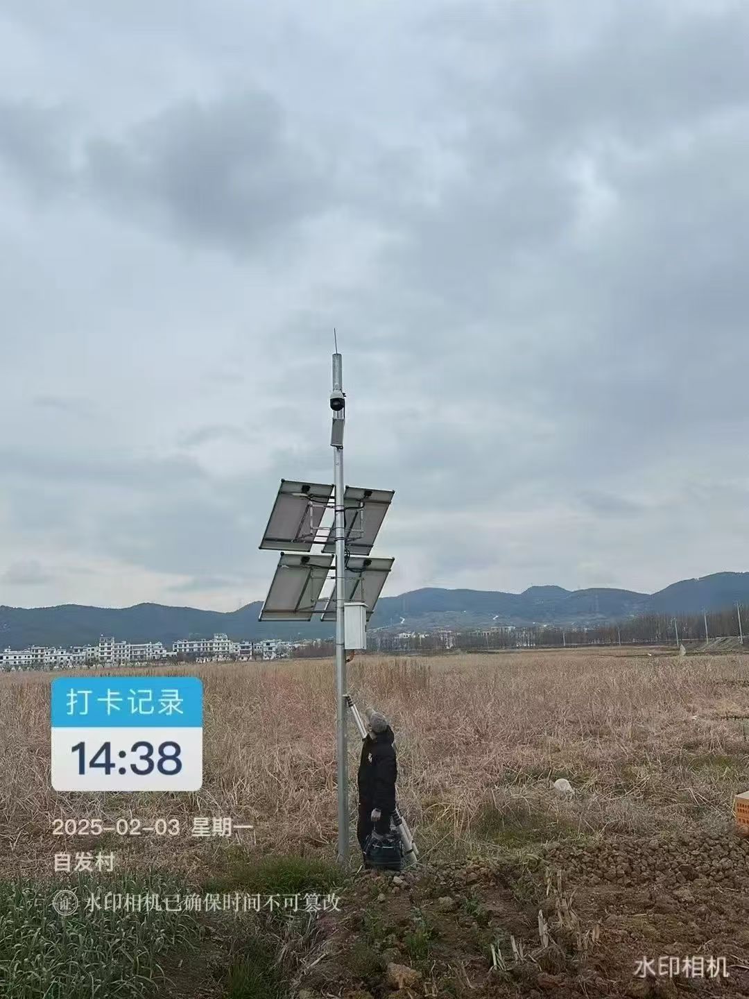 云南昭通市太阳能无线监控系统