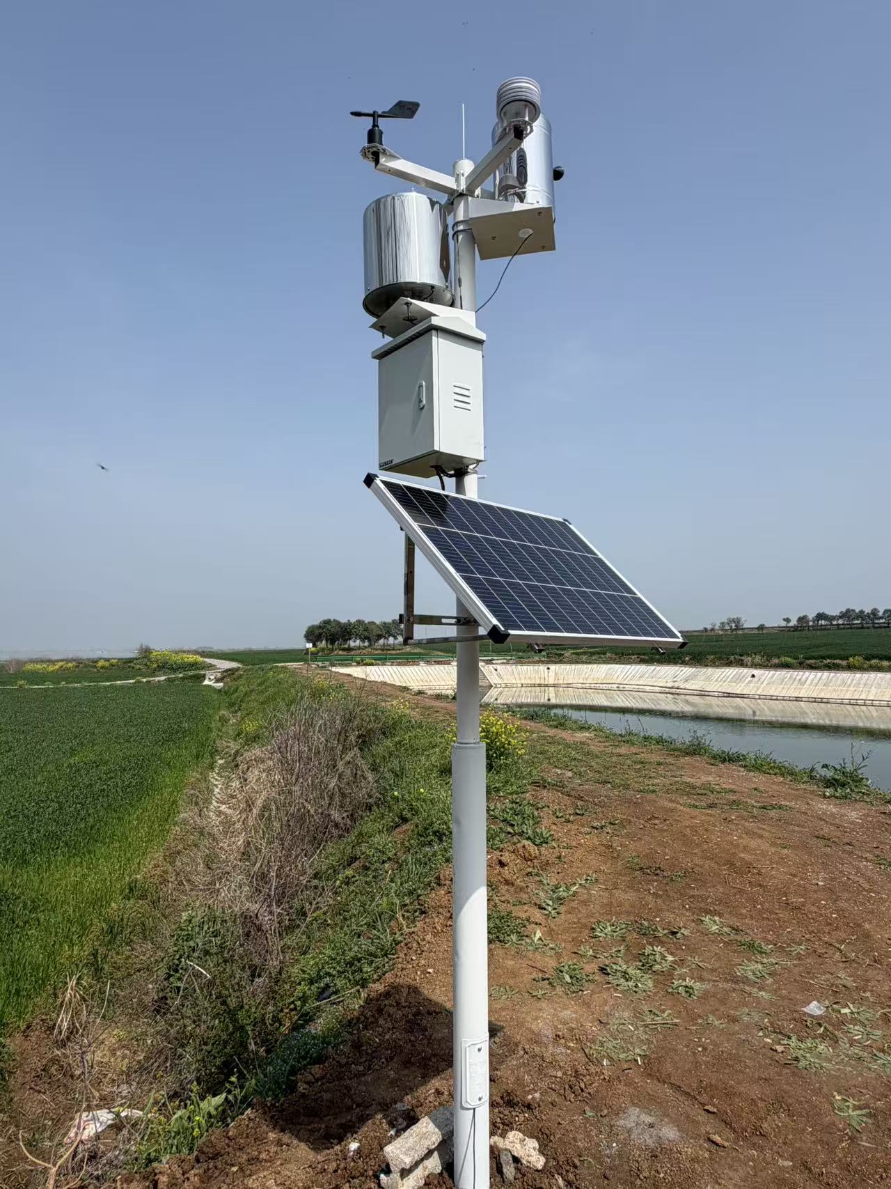 湖北襄阳农业局高标准农田气象站